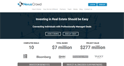 Desktop Screenshot of nexuscrowd.com